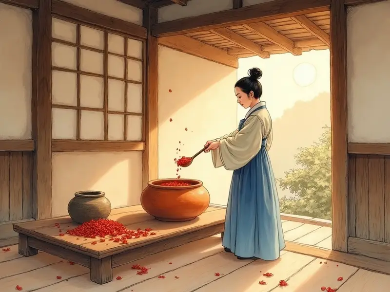 꿈 삽화: 고추장