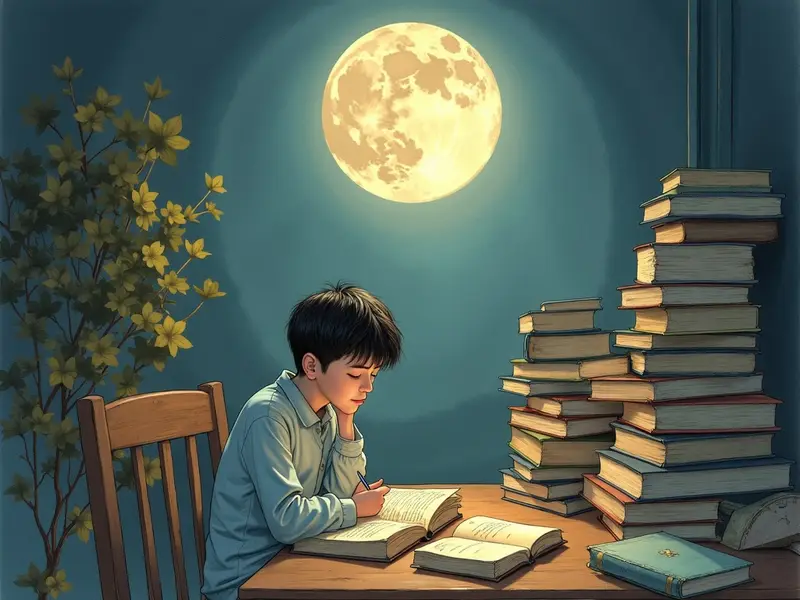 꿈 삽화: 공부