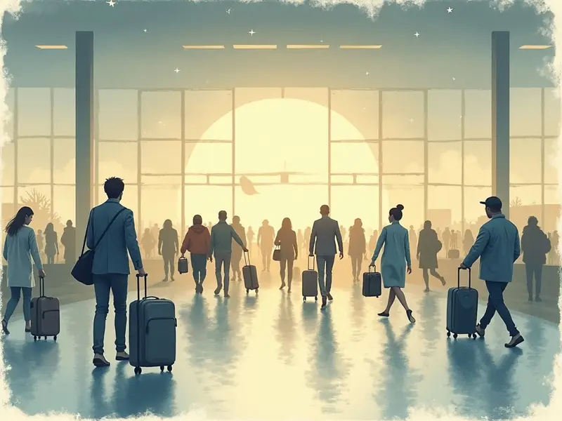 꿈 삽화: 공항