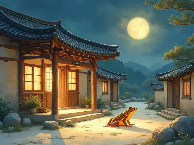 꿈 삽화: 금두꺼비