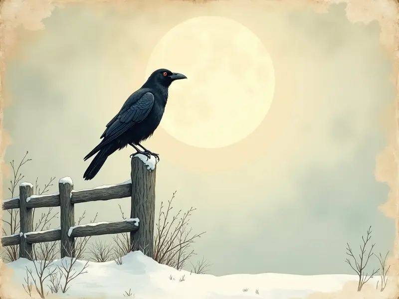 꿈 삽화: 까마귀