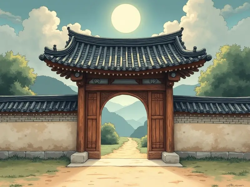 꿈 삽화: 대문