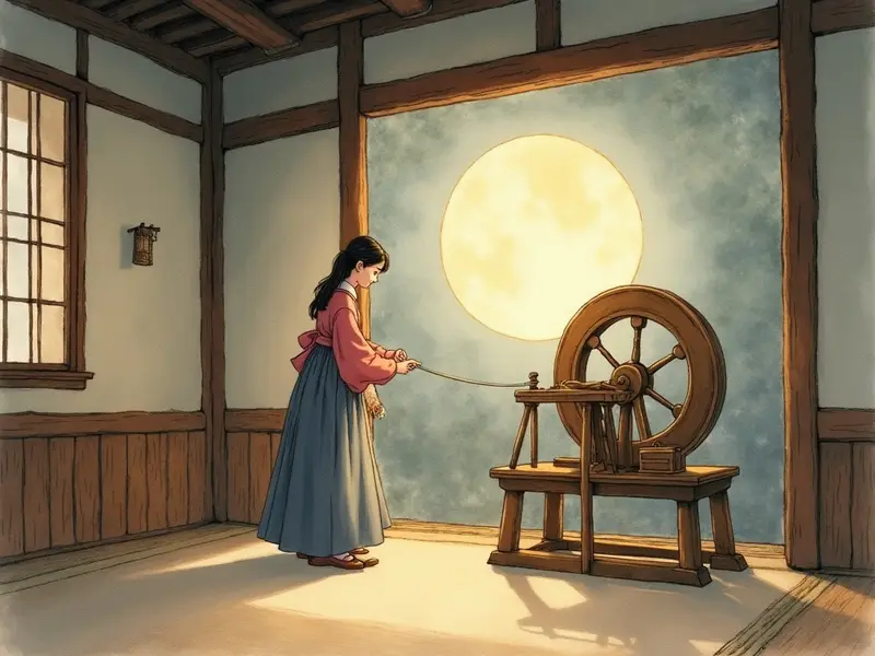 꿈 삽화: 물레