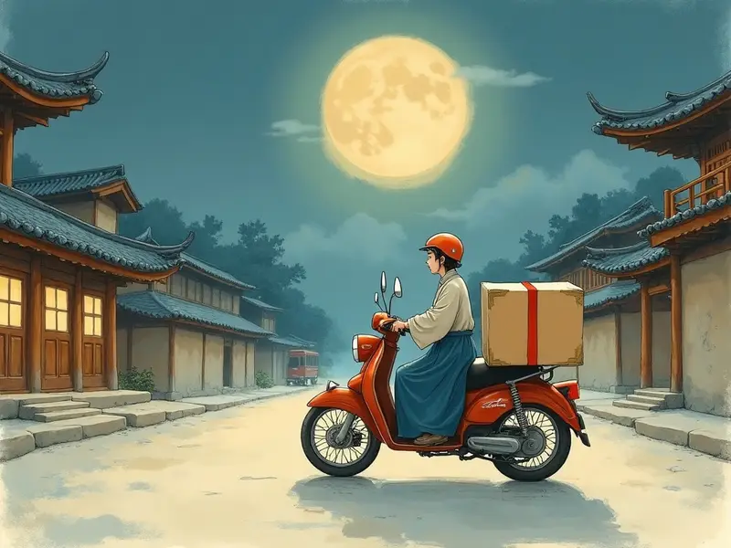꿈 삽화: 배달
