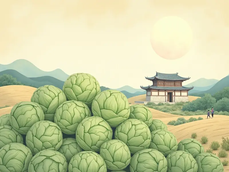 꿈 삽화: 배추