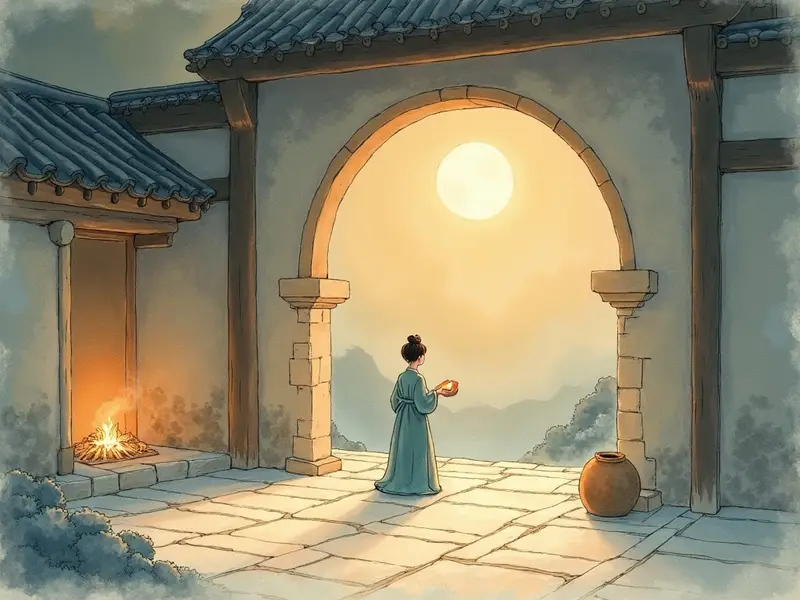 꿈 삽화: 벽난로