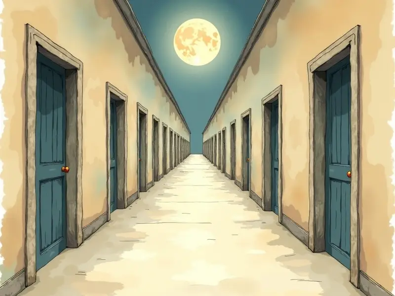 꿈 삽화: 복도