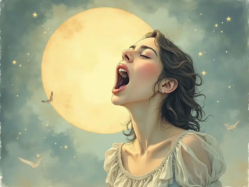 꿈 삽화: 비명 지르는 꿈