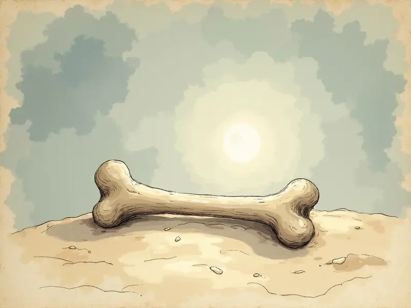꿈 삽화: 뼈