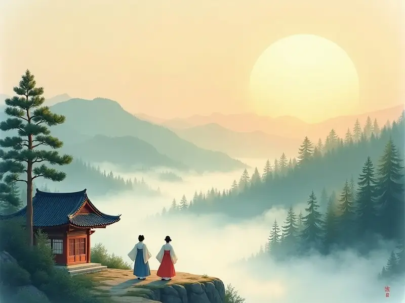 꿈 삽화: 사이프러스 나무