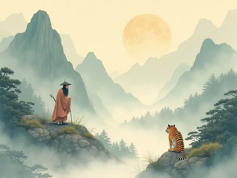 꿈 삽화: 산신령