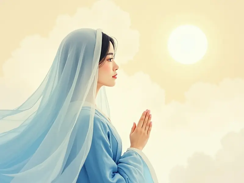 꿈 삽화: 성모마리아