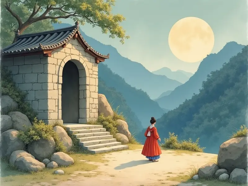 꿈 삽화: 성황당