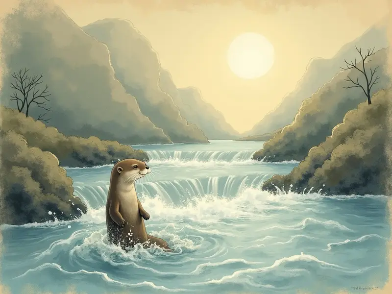 꿈 삽화: 수달