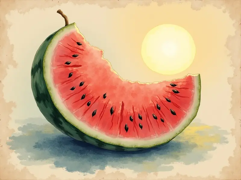꿈 삽화: 수박