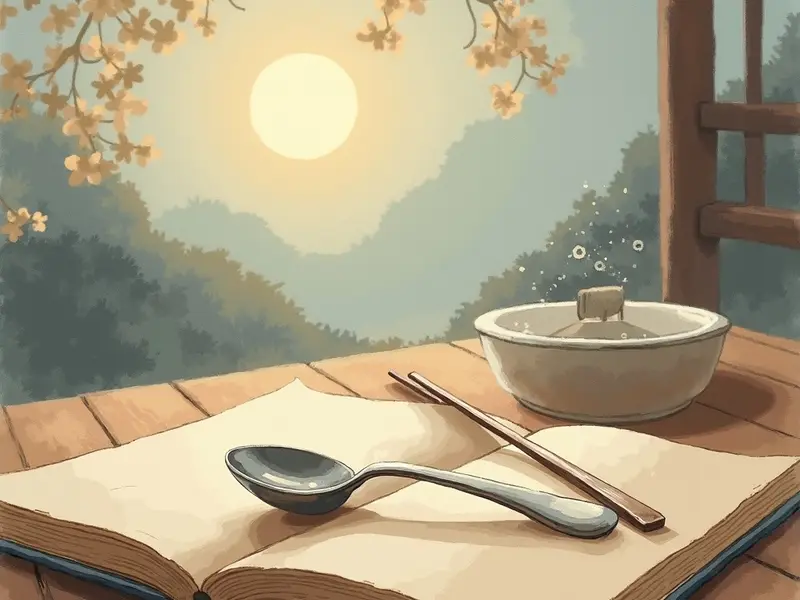 꿈 삽화: 수저