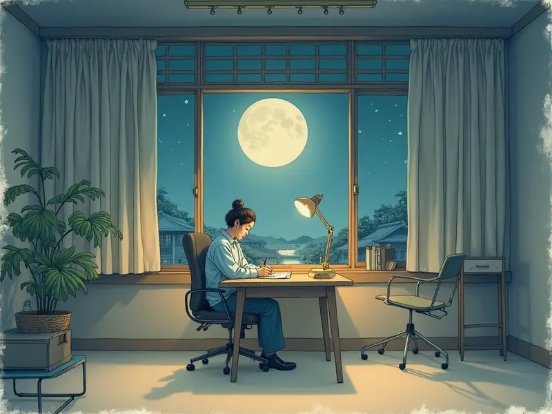 꿈 삽화: 야근