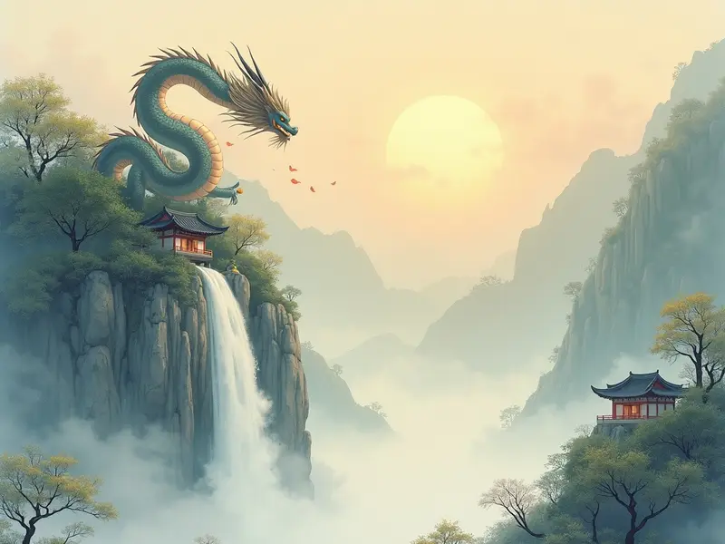 꿈 삽화: 용