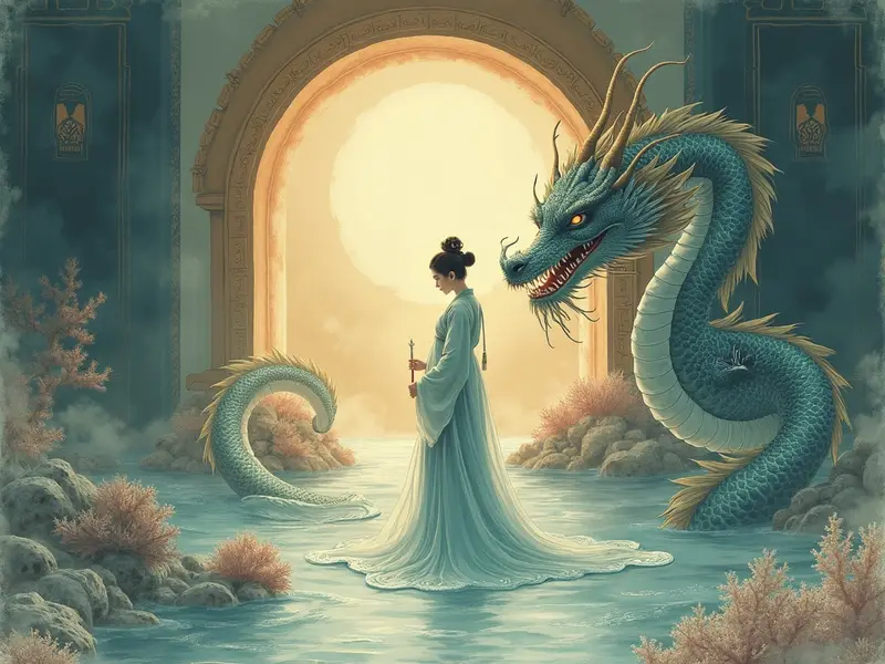 꿈 삽화: 용궁