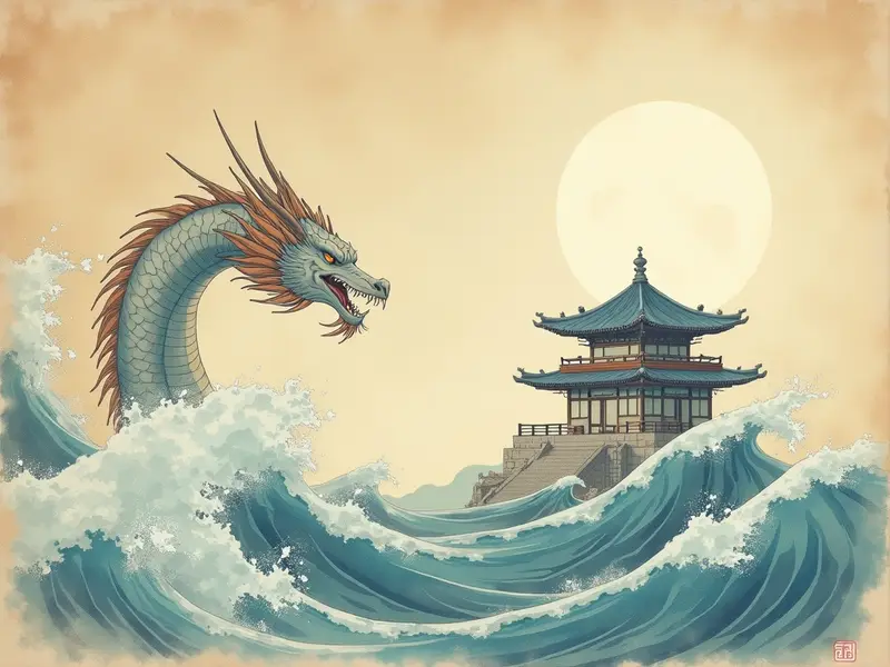 꿈 삽화: 용왕