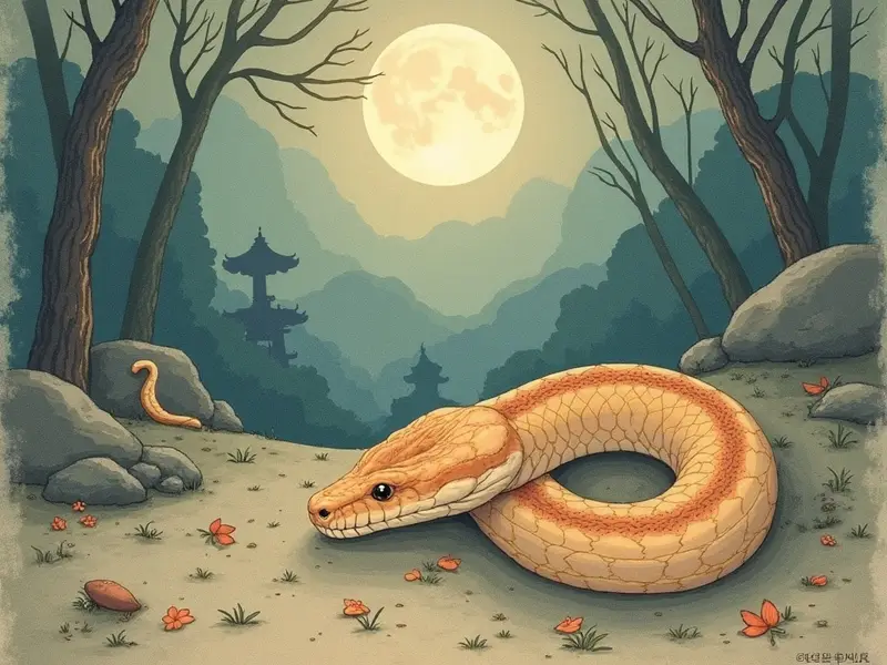 꿈 삽화: 유혈목이
