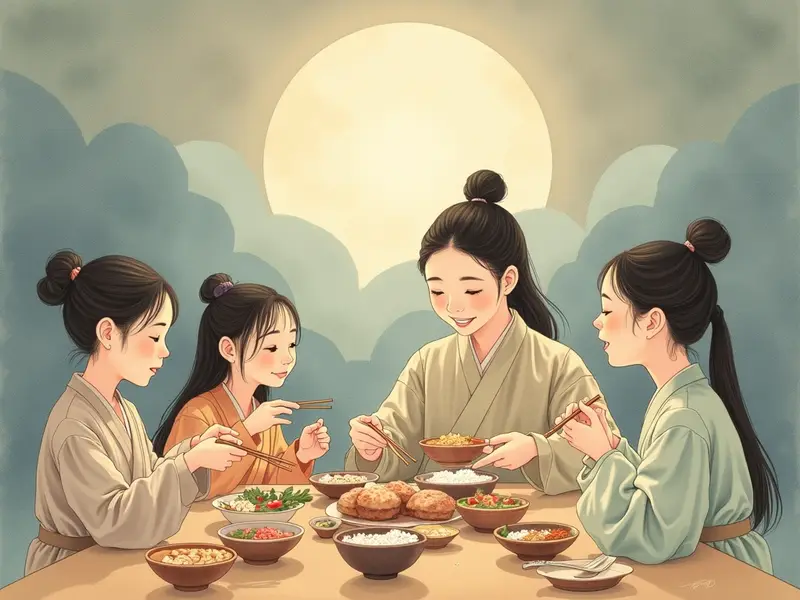 꿈 삽화: 저녁 식사