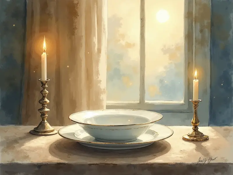 꿈 삽화: 접시