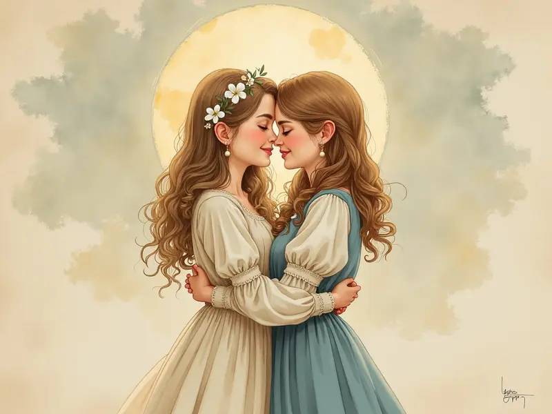 꿈 삽화: 친한 여자 친구