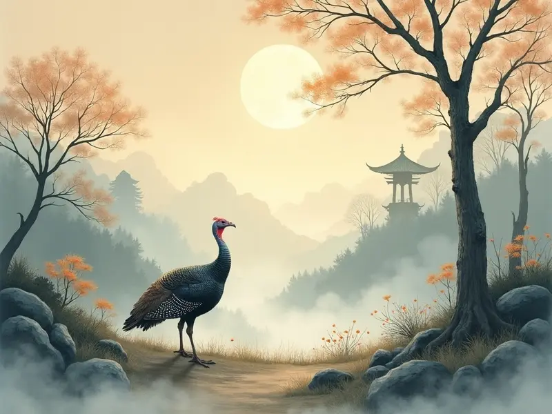 꿈 삽화: 칠면조