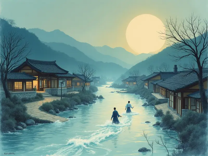 꿈 삽화: 홍수