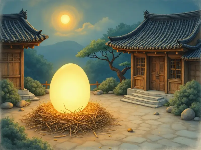 꿈 삽화: 황금알
